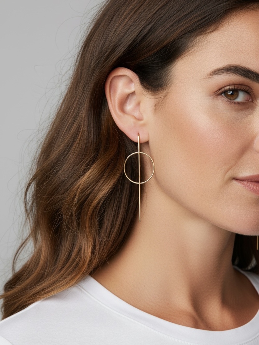 New SecretBox 14k Gold Dipped & Sterling Silver Earrings & Necklace